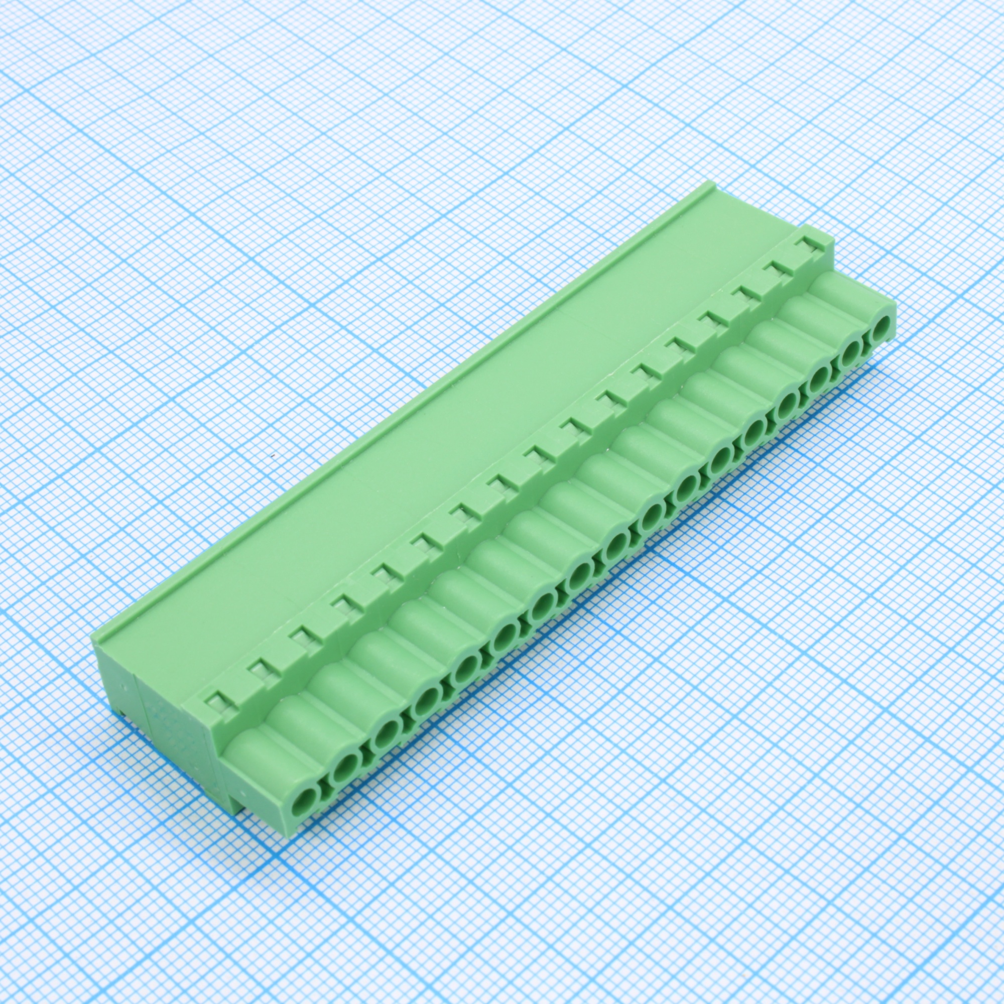 2EDGKA-5.08-09P-24-1000 - Разъемный клеммный блок 9 контактов шаг 5.08мм