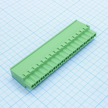 2EDGKA-5.08-09P-24-1000 - Разъемный клеммный блок 9 контактов шаг 5.08мм