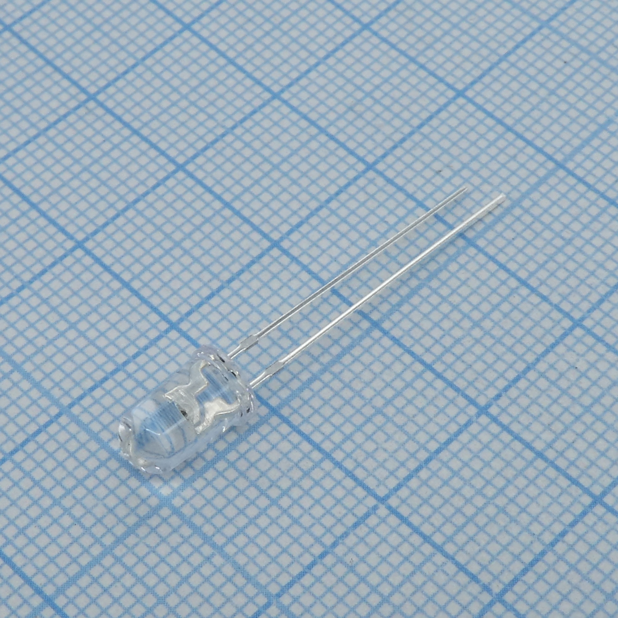 FYL-5014BGC1H-TL - Светодиод 5мм/сине-зеленый/510нм/15000мкд/прозрачный/30°