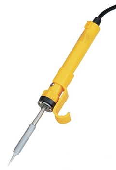 ZD-22 - Паяльник электрический 220В/30Вт, керамический нагреватель и многослойное долговечное жало