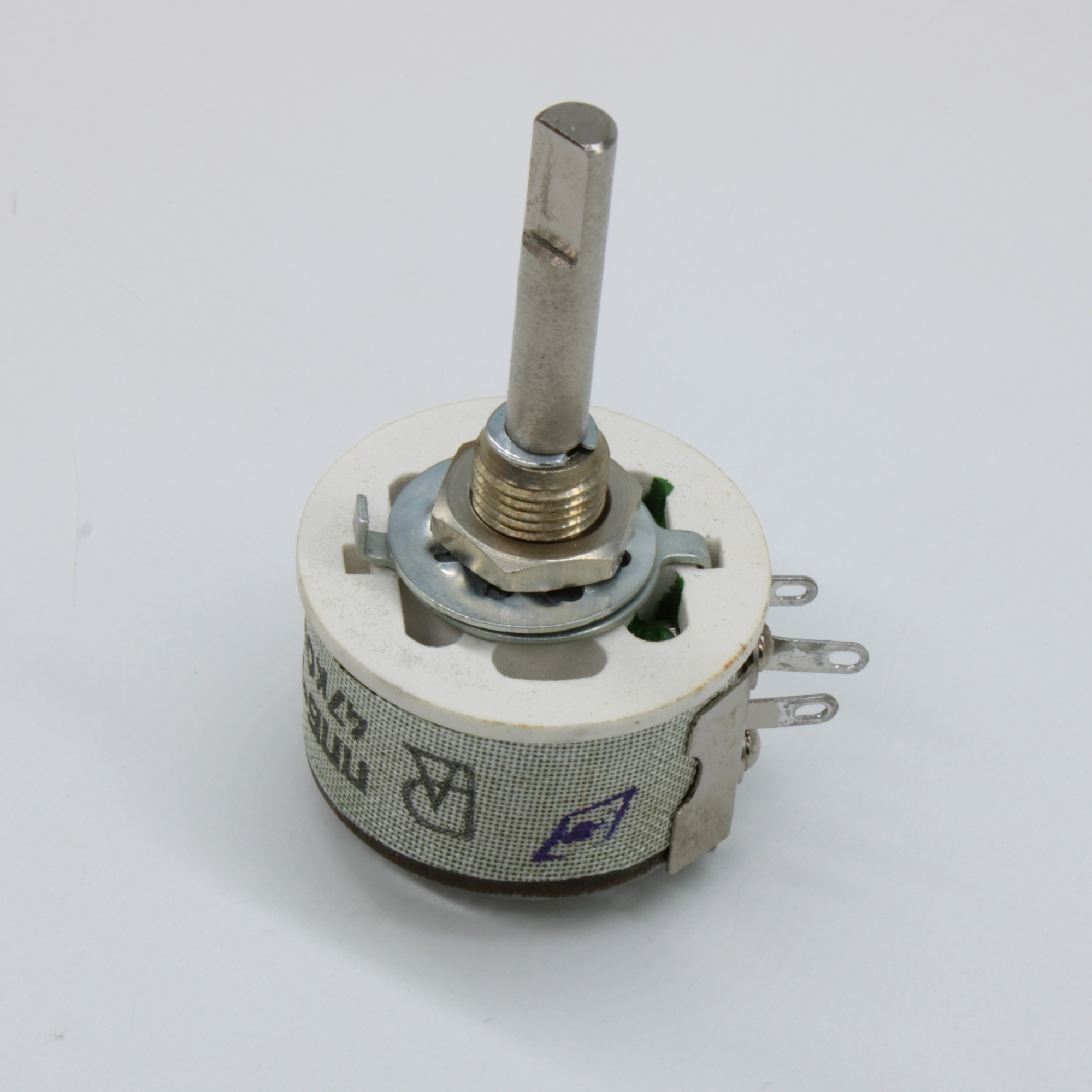 ППБ-16Г     47 ±5% - Резистор переменный проволочный 47Ом ±5% 16Вт