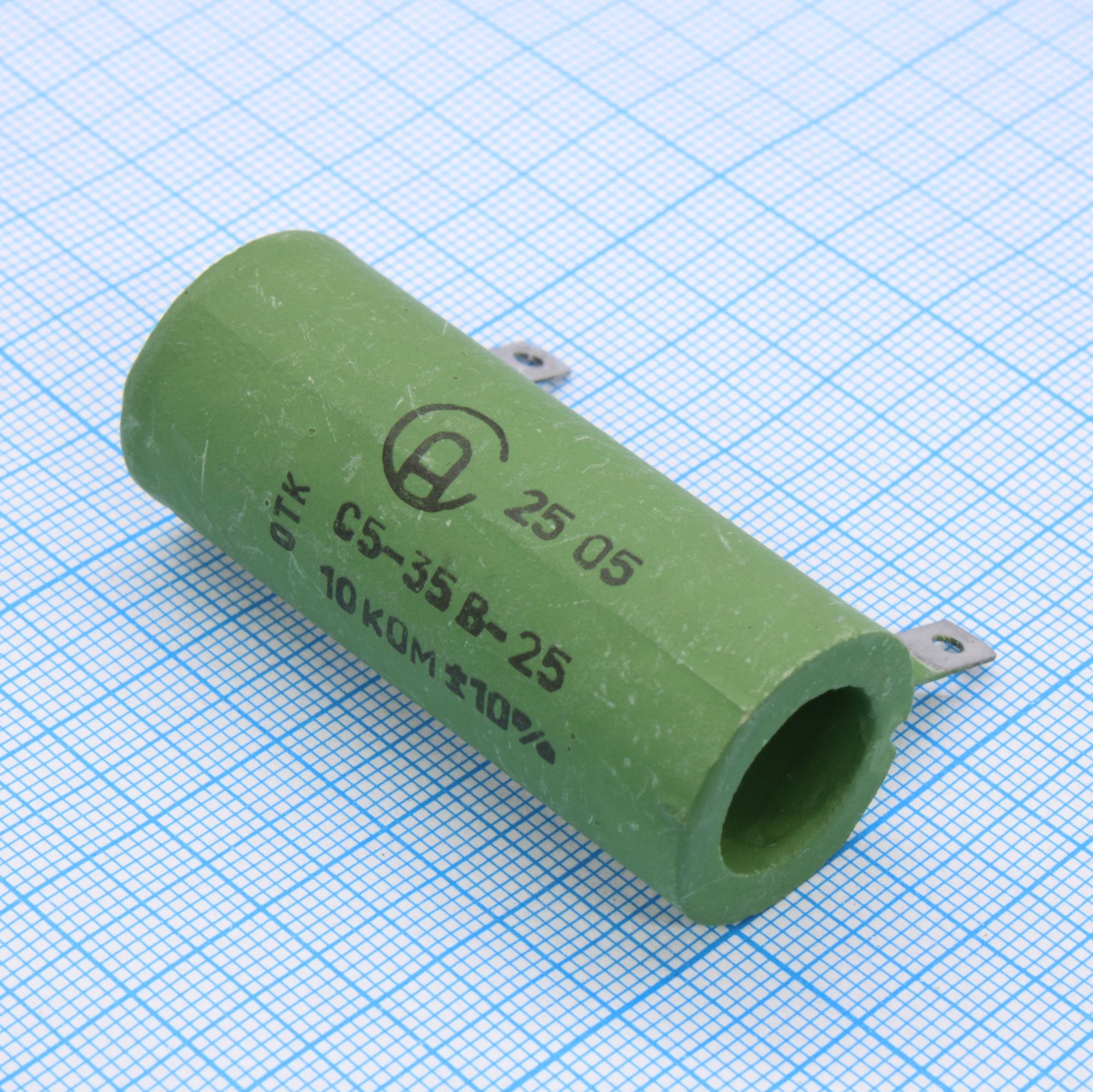 С5-35В 25  10К ±10% - Проволочный постоянный резистор 10кОм 25Вт ±10%