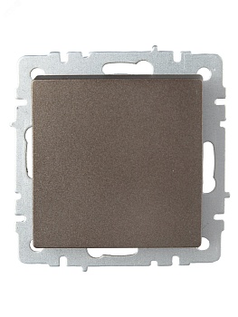 Выключатель проходной 1-кл. СП BRITE ВС10-1-6-БрТБ 10А бронза BR-V12-0-10-K45