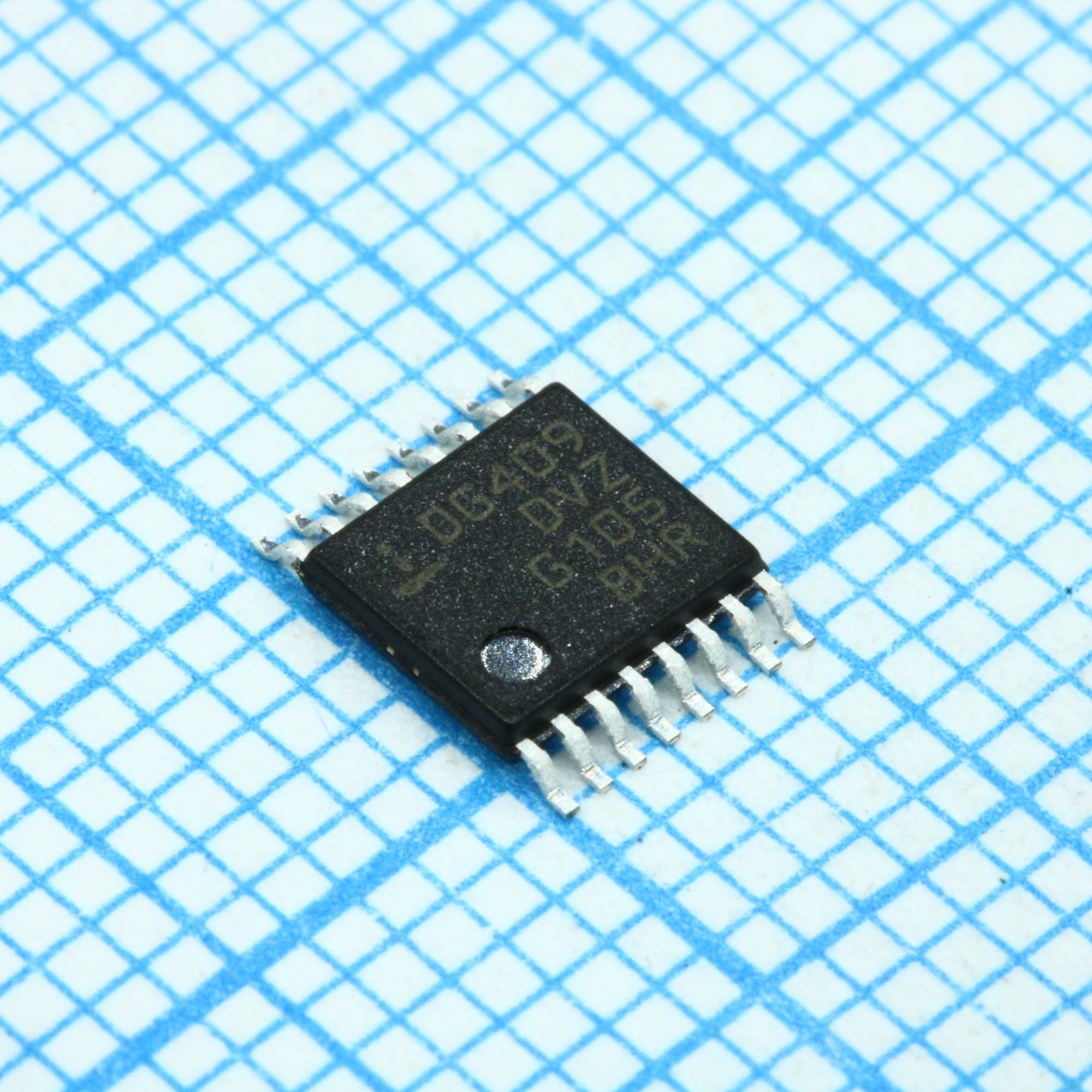 DG409DVZ - Мультиплексор сдвоенный 4х1 16TSSOP