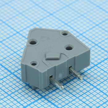 DG245-5.0-01P-11-08A(H) - Нажимной безвинтовой клеммный блок 1 контакт без концевой крышки. Зажим типа зажимная клеть. Серия DG245-5.0