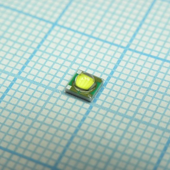 XPGWHT-L1-0000-00G53 - Светодиод smd повышенной яркости, серия XLamp XP-G, холодный белый, 5000К-6500K, 130 лм, 3.2В, 350мА, 125°. размеры: 3.45x3.45x2.13 мм