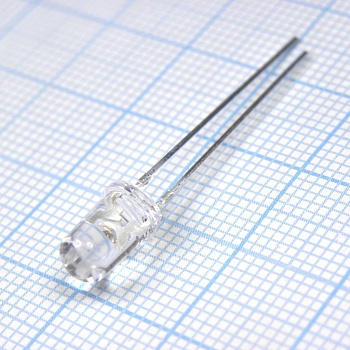 GNL-5013PGC - Светодиод 5мм/зеленый/525нм/5000-7000мкд/прозрачный/18°