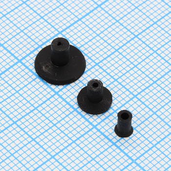 Присоски Л - Комплект силиконовых присосок 3;6;9 мм для ваккумного пинцета Маристр Л