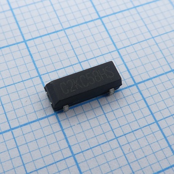 12.87115 - Резонатор кварцевый 32.768кГц 10ppm, Cшунт = 2пФ, Cнагр = 12.5пФ