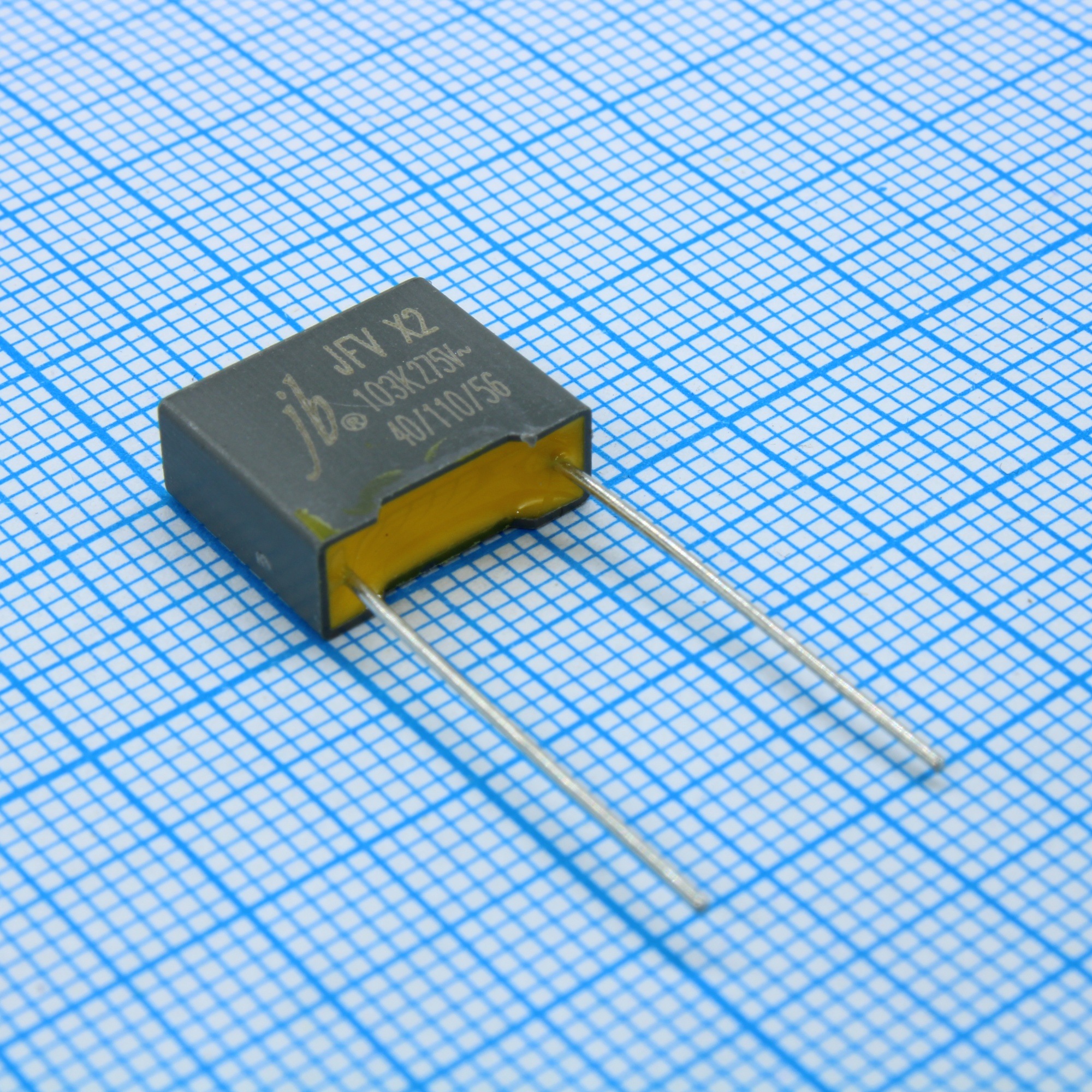 JFV0A1103K100000B - Конденсатор помехоподавляющий X2 0.01мкФ 275VAC