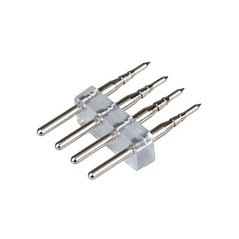Силовой коннектор ARL-4pin RGB 022303 - Силовой 4-х контактный коннектор для подключения шнура питания к RGB гибкому неону серии NEON.