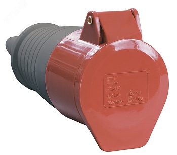 Розетка кабельная 32А 380В 3P+PЕ ССИ-224 IP44 PSR22-032-4