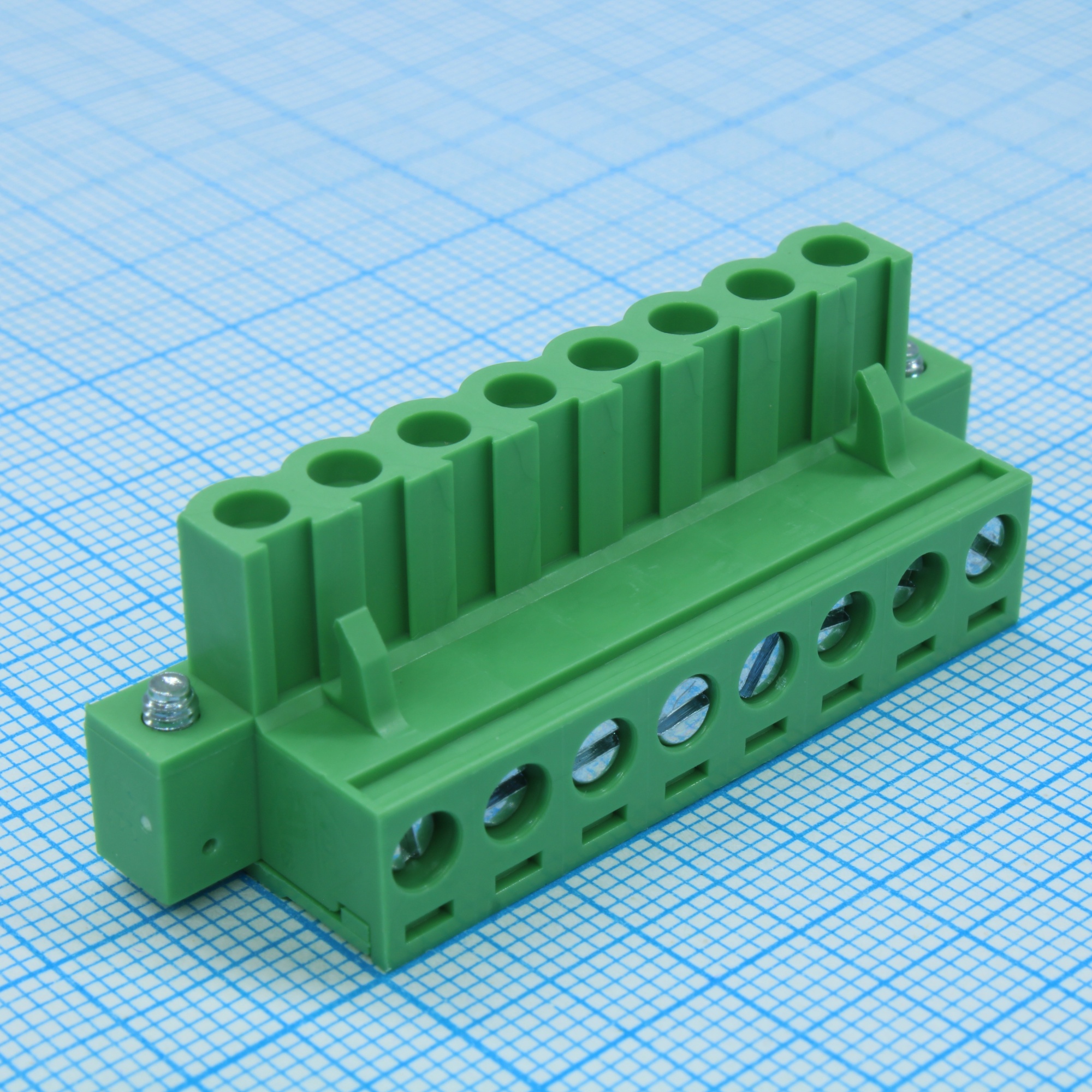 2EDGKM-5.08-08P-14-00A(H) - Разъемный клеммный блок, 8 контактов шаг 5.08мм