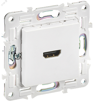 SKANDY Розетка HDMI SK-H01W арктический белый IEK SK-H10-K01