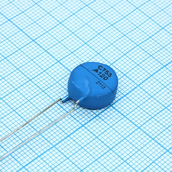 B59753C0120A070 - PTC-термистор (позистоp) 120Ом ±25% двухвыводной радиальный лента на катушке