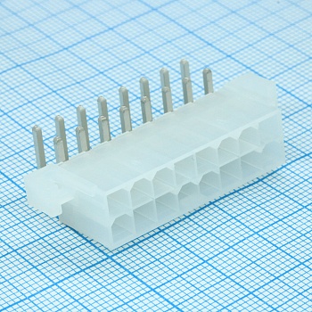 39291168 - Разъем типа провод-плата, угловой, 4.2 мм, 16 контакт(-ов), 1 порт Штыревой Разъем монтаж в отверстие