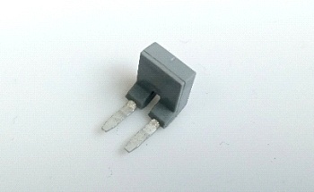 Соединительная перемычка 241601 - Соединительная перемычка, для клемм 241…, 2 полюса, цвет: серый