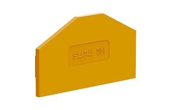 Торцевая крышка 204162 - Торцевая крышка для клемм TA4-...-2, цвет: оранжевый