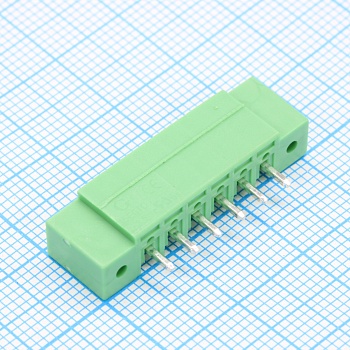 15EGTVM-3.5-06P-14-00 - Разъемный клеммный блок на плату, 6 контактов. Серия 15EGTVM-3.5