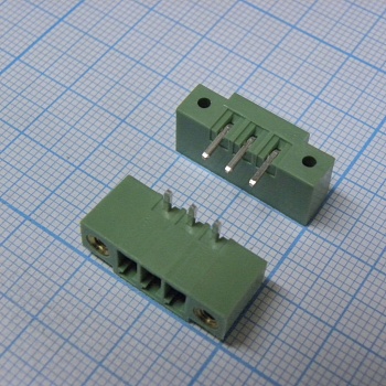 15EDGRM-3.5-03P-14-00A(H) - Разъемный клеммный блок на плату, 3 контакта