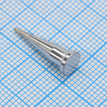 MW12-DB-11-45 - Жало паяльное износостойкое для паяльников ПРТ-90, односторонний срез под углом 45°, 0.8мм