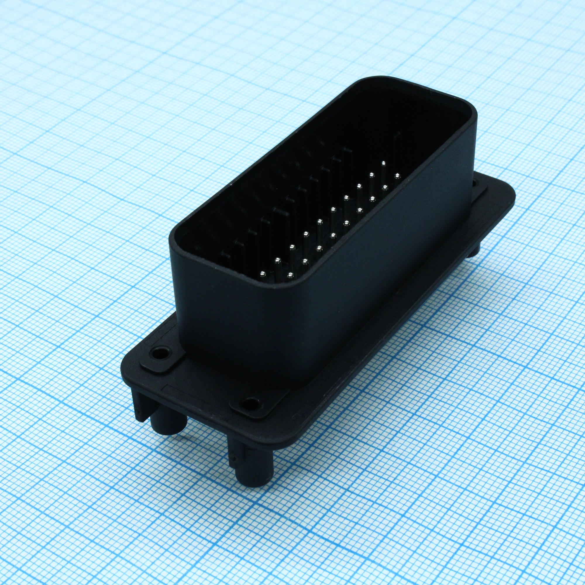 CKK7353NS-1.5-11B - Соединитель на плату вертикальный 35 pin, вилка, 1.5 шаг, черный