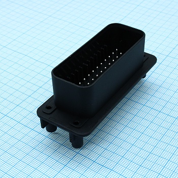 CKK7353NS-1.5-11B - Соединитель на плату вертикальный 35 pin, вилка, 1.5 шаг, черный