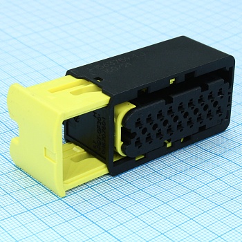 1-1563759-1 - Корпус разъема, Гнездо, 18 вывод(-ов), 4 мм прямой монтаж на кабель