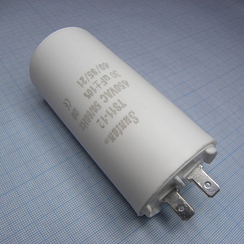 TS1112Q0306JSB000R - Конденсатор металлизированный полипропиленовый 30мкФ 450VAC ±5% (45 X 93мм) 85°C