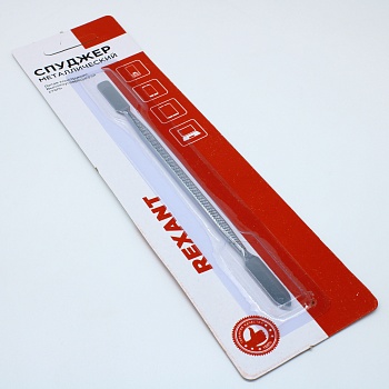 Спуджер металлический 170мм - Лопатка двухсторонняя