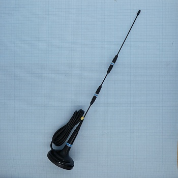 ANT GSM ANTEY 901 SMA - GSM 900/1800; 50Ом; 7,0 дБ; КСВ 1,9:1; магнитная база 65мм; длина кабеля 2м; ветровая нагрузка: 200км/ч; SMA-M-разъем