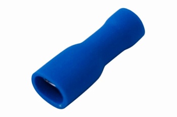 Клемма плоская полностью изолированная РППи-м 2.5-(4.8)/РпИмп 2-5-0,8 гнездо 5.6 мм 1.5-2.5 мм2 08-0631