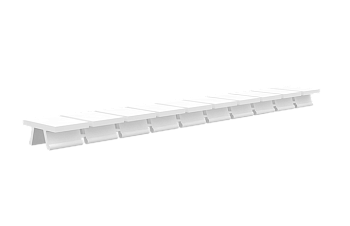 Маркировка 316801 - Маркировочные шильдики для клемм TU, сечением 5 шильдиков, чистая цвет белый