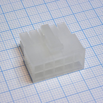 39012100 - Корпус разъема, с язычком, UL 94V-2, Серия Mini-Fit Jr., Гнездо, 10 вывод(-ов), 4.2 мм