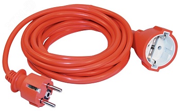 Шнур УШ-01РВ оранж. 2P+PE/20м 3х1,0мм2 WUP10-20-K09-N