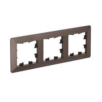 ATLASDESIGN AIR 3-постовая РАМКА, МОККО/дымчатый черный ATN220603