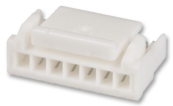 GHR-08V-S - Корпус разъема 8 контактов шаг 1,25 мм, однорядный провод к плате