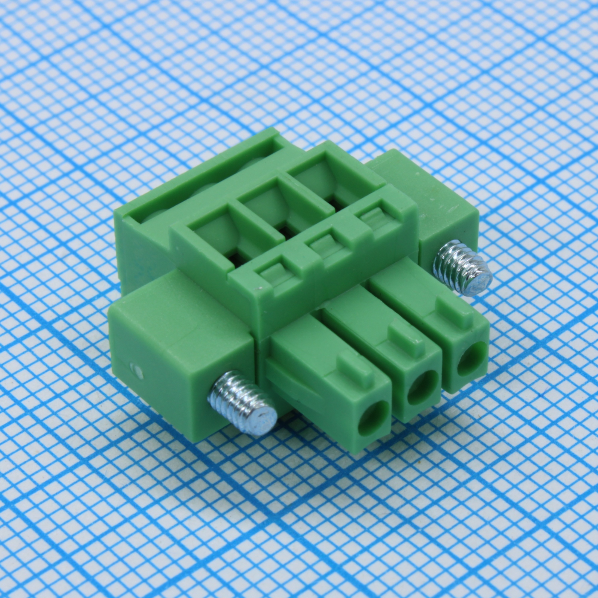 15EGTKAM-3.5-03P-14-00 - Разъемный клеммный блок. Серия 15EGTKАM-3.5, 3 контакта