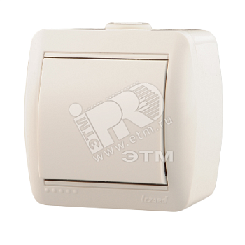 Выключатель 1-кл. ОП Nata 10А IP20 бел. 710-0200-100