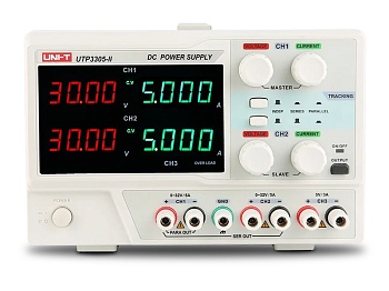 UTP3305-II - Источник питания 3 канала: 2 канала 0-32В/5A;1 канал 5V/3A