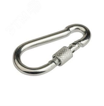 Карабин с фиксатором  5х50 CM627005