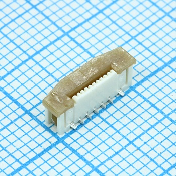 525591052 - FFC / FPC разъем, 1 мм, 10 контакт(-ов), Гнездо, FPC Series, Поверхностный Монтаж