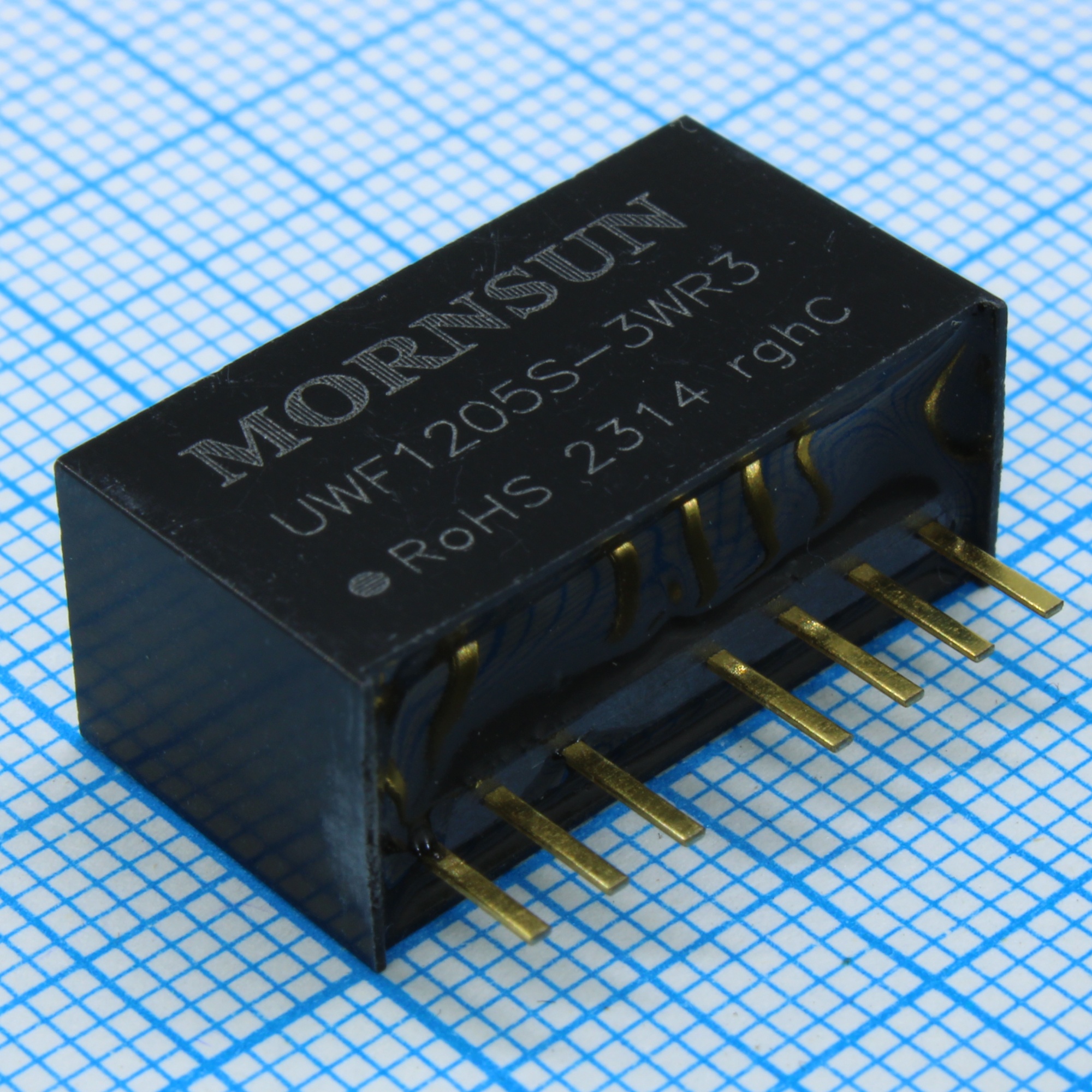 UWF1205S-3WR3 - Преобразователь DC/DC мощность, Вт: 3 вход 12(4.5...36)В выход 5В 600мА изоляция: 3000В