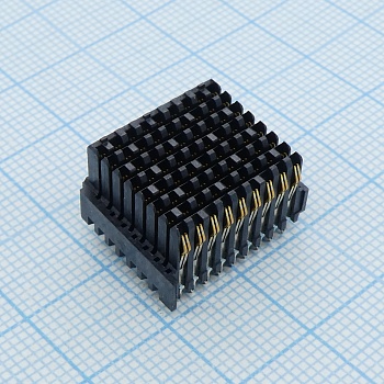 1410186-1 - Модульный разъем вилка 72 контакта (9х8pin) шаг 1.8мм