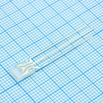 FYL-25A9EGW1B-CC - Светодиод 2х5мм/красный/625нм/45мкд - зеленый/572нм/35мкд/белый матовый/100°