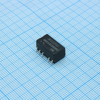 AM1LS-0515DH30VZ - DC/DC, 1Вт, вход 4.5…5.5В, выход ±15В/±0.03А, изоляция 3000В DC, КПД 83%, максимальная емкостная нагрузка не более 220мкФ, для поверхностного монтажа, 15.24x11.4x7.25мм, -40…105°C, пластик