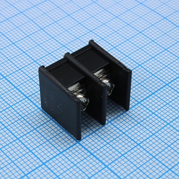 DG25S-B-02P-13-00A(H) - Барьерный клеммный блок 2 контакта. Серия DG25S-B