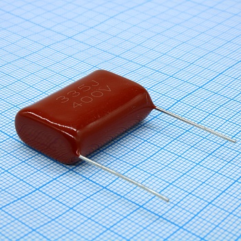 L-KLS10-CL21-335J400-P27 - Конденсатор металлоплёночный полиэтилентерефталатный 33мкФ 400В ±5% шаг выводов 27мм