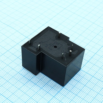 T90    12VDC  (832)    30A - Реле силовое, 30 А одна группа на переключение катушка 12В монтаж DIP в отверстие