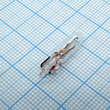 Лампа А12-1.2 W2*4.6d - 12В, 1,2Вт